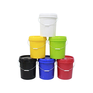 塑料圆桶 plastic bucket